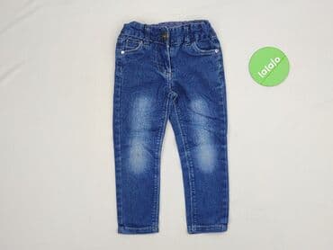 jeansy z dziurami allegro: Spodnie jeansowe, 2-3 lat, 92/98, stan - Bardzo dobry — 2