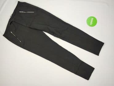 Trousers: Zara, Material trousers for women, size S — 2