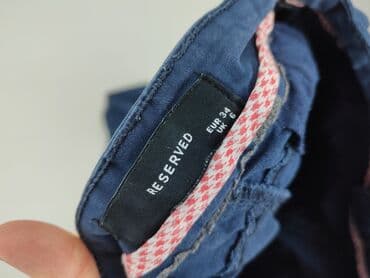 krótkie chinosy damskie: Spodnie materiałowe damskie, rozmiar S — 4