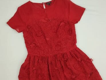 czerwona sukienka na ramiączkach h: River Island, Сукня жіноча, розмір XS — 1
