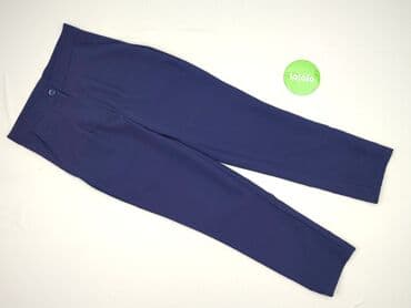jeansy damskie podarte: Material trousers for women, size S (EU 36) — 2