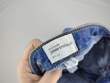 body river island: River Island, Jeansy damskie, M — 4