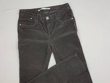 sliskie spodnie: Spodnie materiałowe damskie, rozmiar S — 1