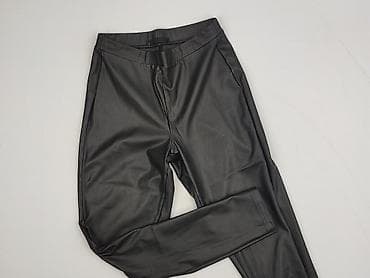 Sinsay, Leggings Eco-leather for women, size S