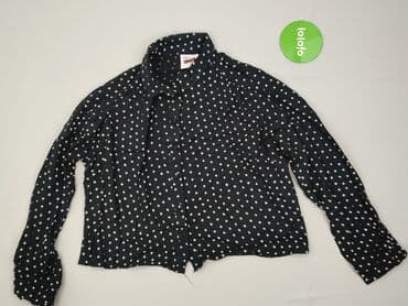 bluzka w geometryczne wzory: George, Women's blouse, size L (EU 40) — 2