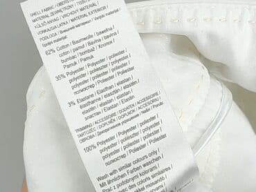 białe spodnie new yorker: Orsay, Spodnie materiałowe damskie, rozmiar S — 6