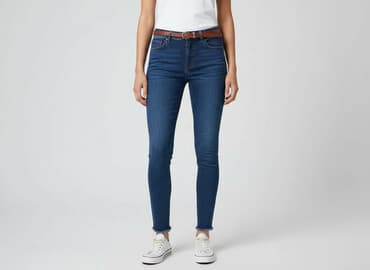 jeansy z asymetrycznym zapieciem: Vero Moda, Jeansy damskie, S — 7