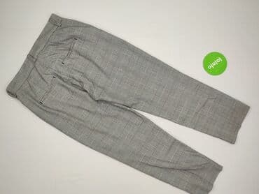legginsy woskowane wysoki stan: Spodnie materiałowe damskie, rozmiar M — 3