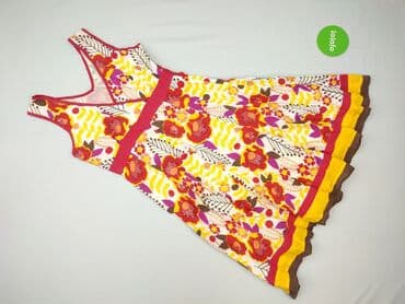 sukienki na wesele plus size w kwiaty: Sukienka damska, rozmiar M — 2