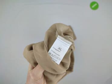 kuloty damskie jeansy: Spodnie materiałowe damskie, rozmiar XL — 4