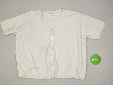 oversized t shirty basic: Kardigan damski, rozmiar 8XL — 2