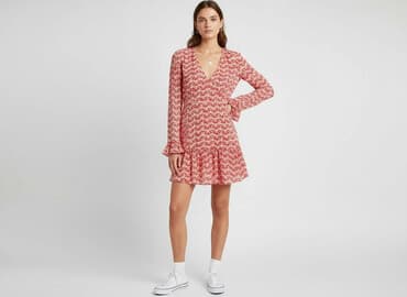 sukienka h m czerwona: H&M Divided, Sukienka damska, rozmiar XS — 6