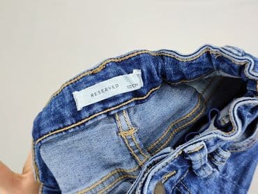 reserved spodnie dla dziewczynki: Spodnie jeansowe, Reserved, 8 lat, 122, stan - Idealny — 4