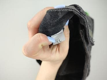 spodnie hello kitty temu: Jeansy damskie, rozmiar XL — 4