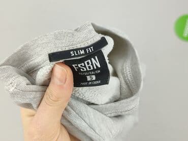 bluza z napisem hell: FSBN, Bluza dla mężczyzn, S — 4