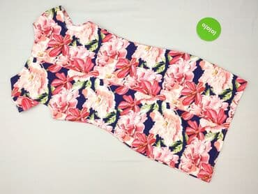 sukienki na wesele plus size w kwiaty: Sukienka damska, rozmiar S — 2