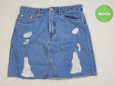 spódnice jeansowe z przetarciami midi: H&M, Women`s skirt, size S — 4