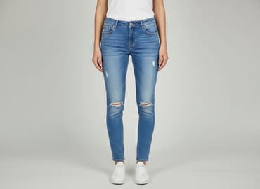 mango jeansy claudia: Jeansy damskie, rozmiar M — 6