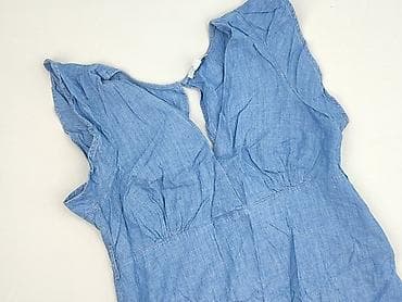 cropped blue jeans: Topshop, Sukienka damska, rozmiar L — 1