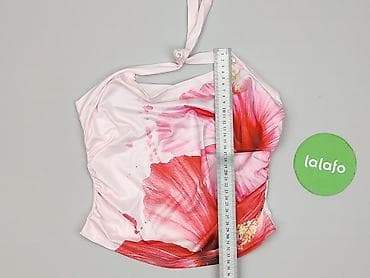 bikini neon: Damski top plażowy/strój kąpielowy – góra typu tankini na szyję - — 5