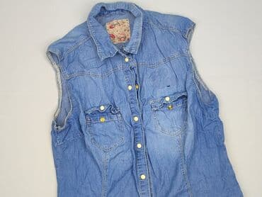 lidl kurtka jeansowa: Denim Co, Kamizelka damska, rozmiar XL — 1