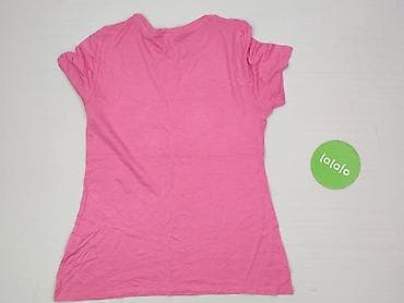 bluzki oversize plus size: Nice & Chic, T-shirt damski, rozmiar L — 4