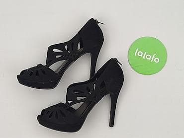 converse na platformie czarne: Czarne damskie szpilki Graceland - Rozmiar: 37 (oznaczenie na — 2