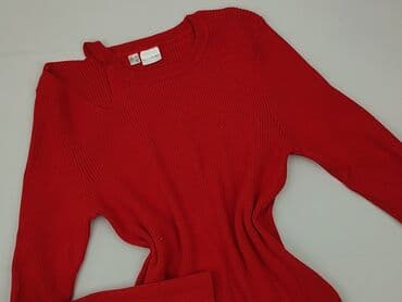 obcisła sukienka czerwona: BODY FLIRT, Sweter damski, rozmiar M — 1