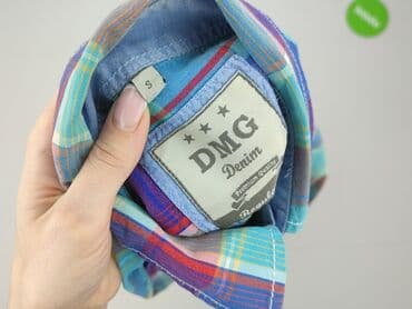 spodnie dresowe i marynarka: Denim, Koszulа dla mężczyzn, S — 5