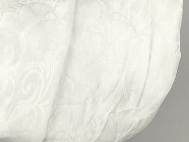 Dekoracje do domu: Biała zasłona żakardowa z subtelnym roślinnym wzorem - Wymiary: 140 × — 5