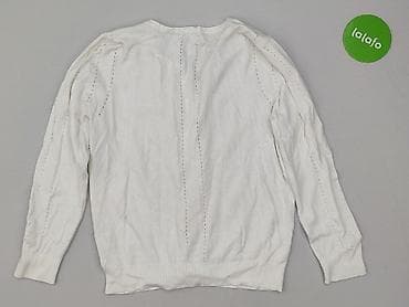 sweter w chmurki: Kardigan damski, rozmiar M — 3