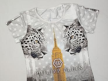 oversize t shirty: Philipp Plein, T-shirt damski, rozmiar 2XL — 1