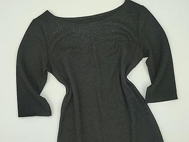 czarny plaszcz: Sukienka damska, rozmiar S — 1