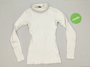 bluzki golfy: White, Golf damski, rozmiar XS — 2