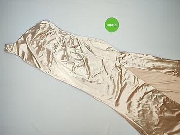 długa satynowa sukienki: Sukienka damska, rozmiar S — 2