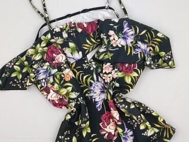 bluzki hiszpanki w kwiaty: Bluzka damska, rozmiar S — 1