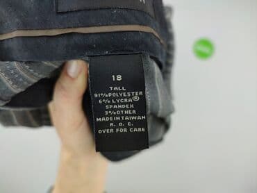 ubrania dla wysokich: Lane Bryant, Spodnie materiałowe damskie, rozmiar 3XL — 4