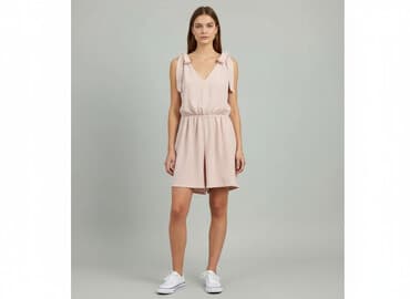 buty pudrowy róż na wesele: Sukienka damska, rozmiar S — 1