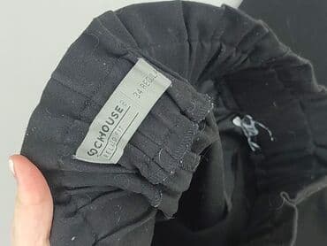 c a spodnie canda: Clockhouse, Material trousers for women, size XS (EU 34) — 4