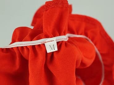 czerwona bluzki z bufkami: Bluzka damska, M — 4