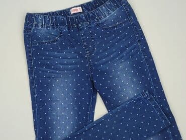 lidl sukienki letnie: Spodnie jeansowe, Young Style, 11 lat, 140/146, stan - Bardzo dobry — 1