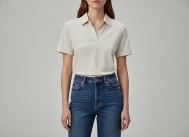 zalando koszula ralph lauren: Zara, Damska koszulka polo, rozmiar S — 7