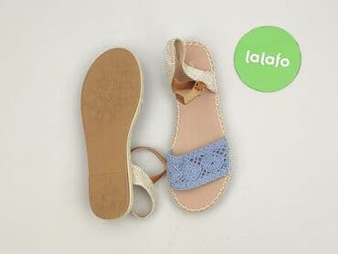 złote sandałki ccc: Sandały damskie, rozmiar 38 — 3