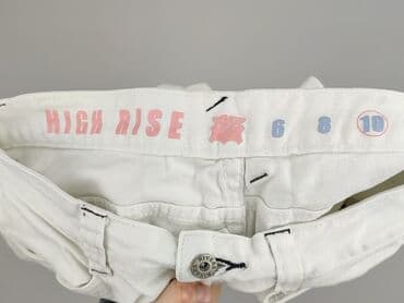 jeansy wide: Jeansy damskie, rozmiar M — 4