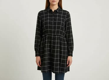 kurtka koszulowa w kratę, cropp: Cropp, Sukienka damska, rozmiar S — 1