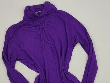 fioletowy sweter reserved: MEGI, Golf damski, S — 1