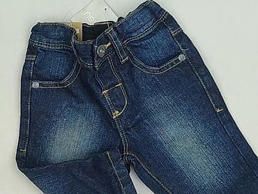 dresy m: Spodnie jeansowe, Next, 3-6 miesięcy, stan - Idealny — 1