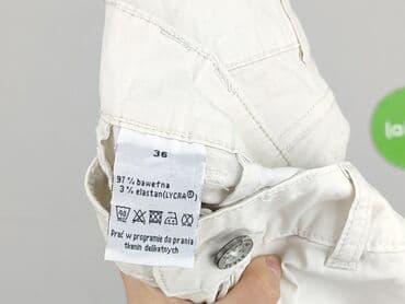 spodenki damskie białe: Chino, Szorty damskie, rozmiar S — 4