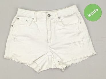 szorty z wysokim stanem h m: Denim, Szorty damskie, rozmiar XS — 2