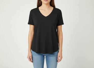 sinsay basic t shirt: Sinsay, T-shirt damski, rozmiar M — 1